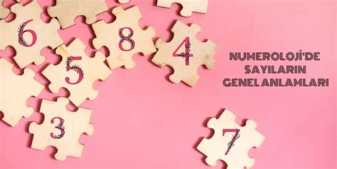 numeroloji rakamların anlamı